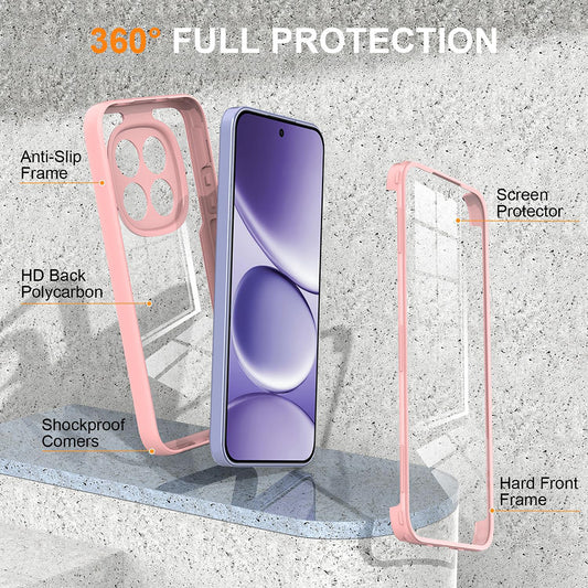 Калъф за Xiaomi 17T, Techsuit, ColorVerse 360, Розов