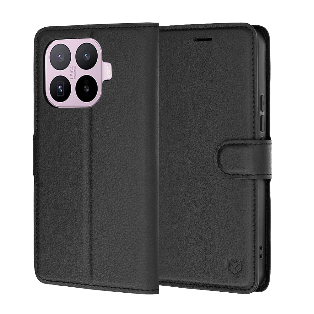 Калъф за Xiaomi 17T, Techsuit, Leather Folio, Черен