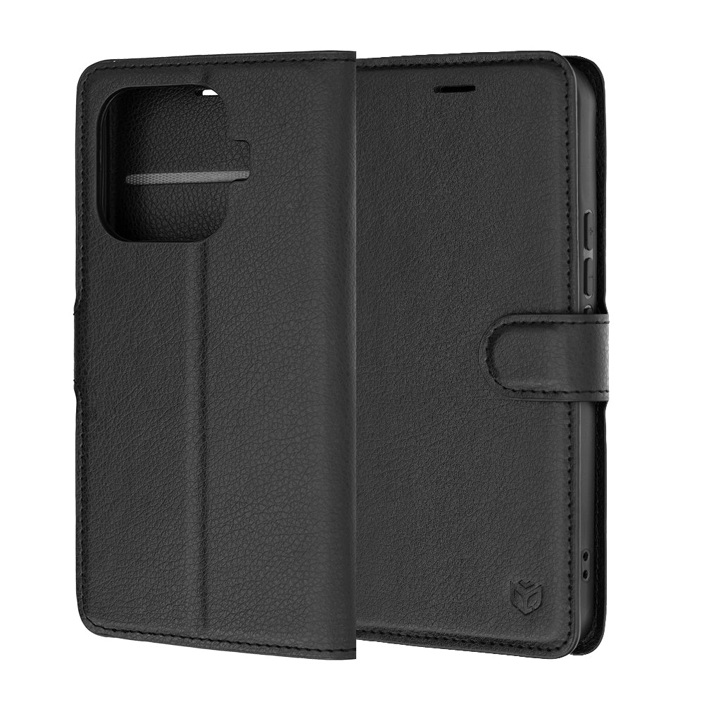 Калъф за Xiaomi 17T, Techsuit, Leather Folio, Черен