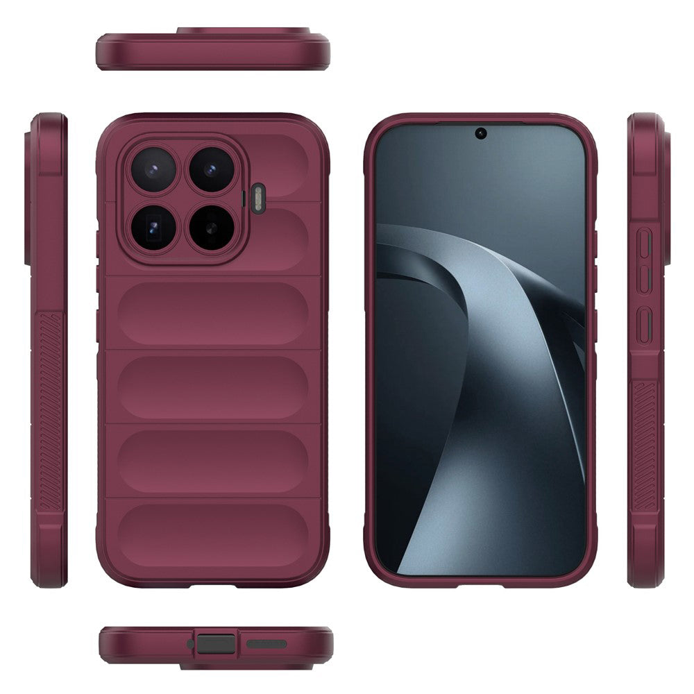 Калъф за Xiaomi 17T, Techsuit, Magic Shield, Бордо