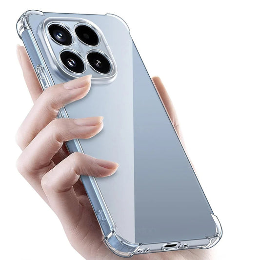 Калъф за Xiaomi 17T, Techsuit, противоударен прозрачен, прозрачен