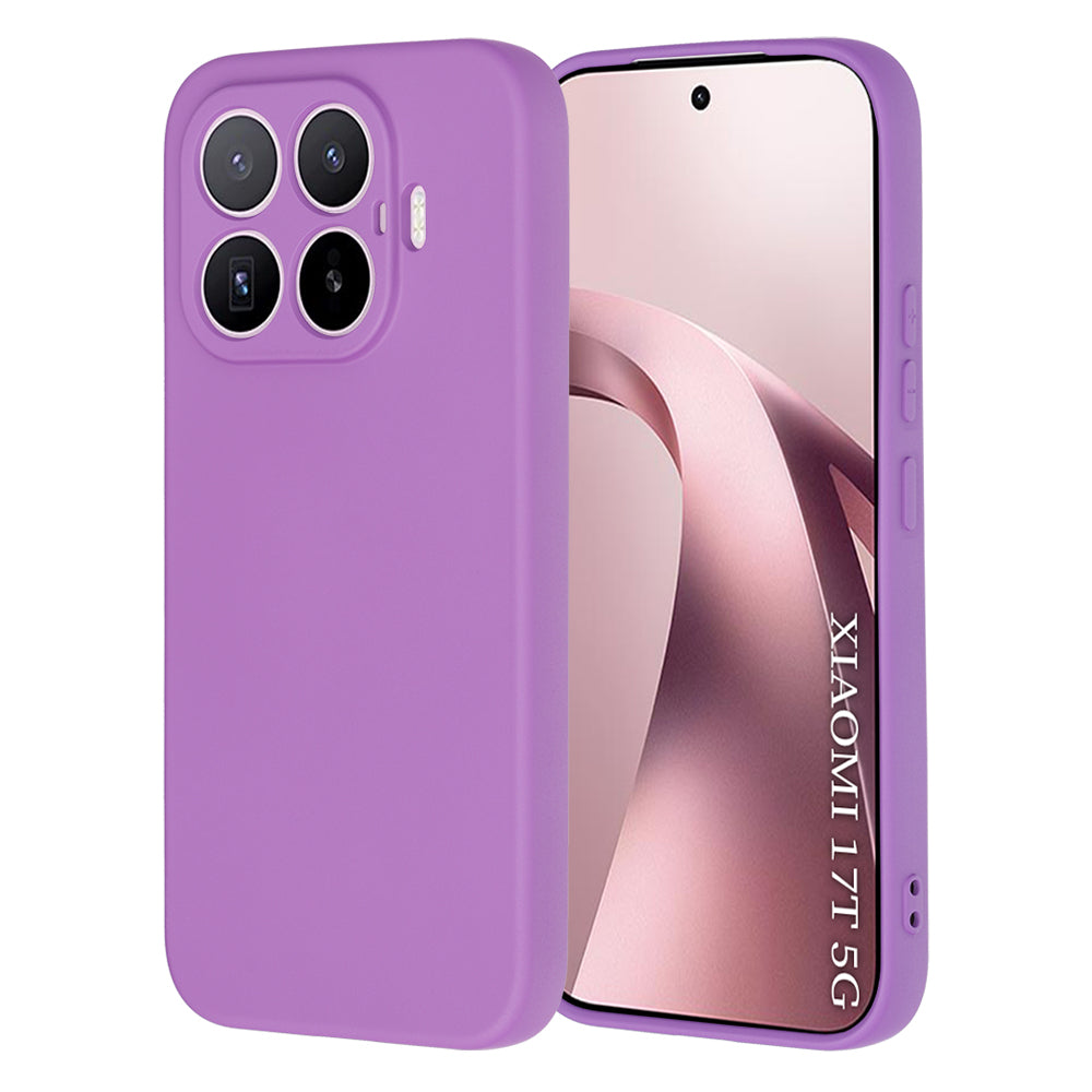 Калъф за Xiaomi 17T, Techsuit, SoftFlex, Лилав