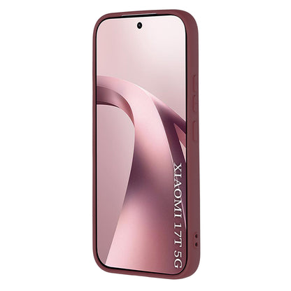 Калъф за Xiaomi 17T, Techsuit, SoftFlex, Бордо
