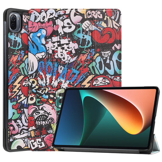 Калъф за Xiaomi Pad 5 / 5 Pro, Techsuit, FoldPro Urban Vibe, Многоцветен