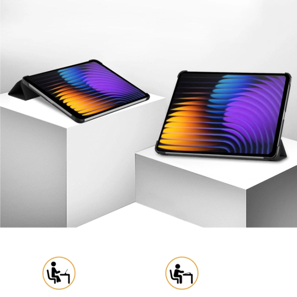 Калъф за Xiaomi Pad 7 / 7 Pro, Techsuit, FoldPro Unicorn, Многоцветен