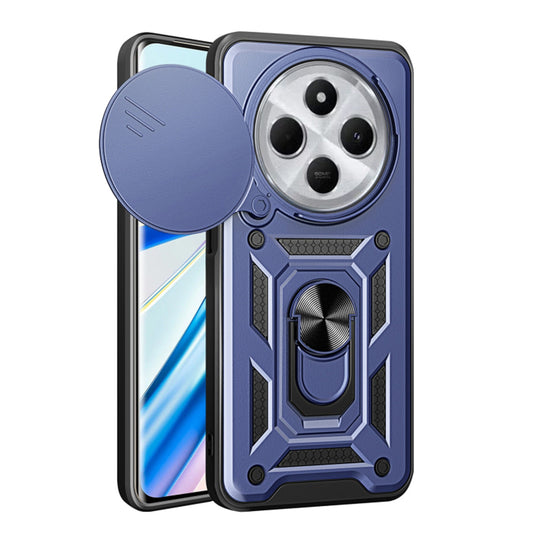 Калъф за Xiaomi Poco C75 / Redmi 14C, Techsuit, CamShield, Син