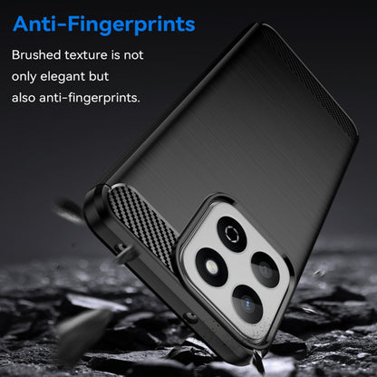 Калъф за Xiaomi Poco C75 / Redmi 14C, Techsuit, Carbon, Син