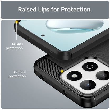 Калъф за Xiaomi Poco C75 / Redmi 14C, Techsuit, Carbon, Син