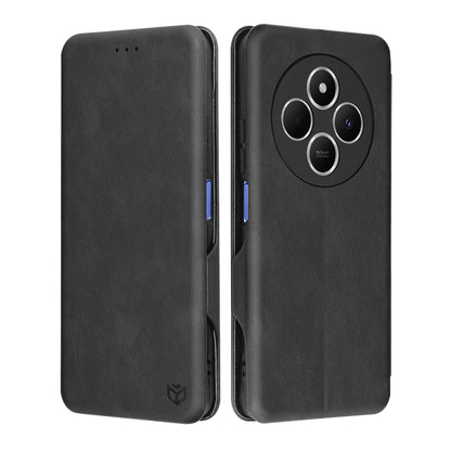 Калъф за Xiaomi Poco C75 / Redmi 14C, Techsuit, Safe Wallet Plus, Черен