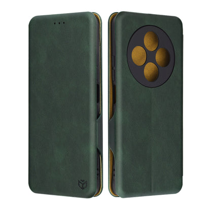 Калъф за Xiaomi Poco C75 / Redmi 14C, Techsuit, Safe Wallet Plus, Зелен