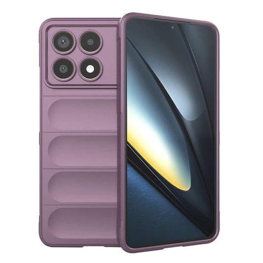 Калъф за Xiaomi Poco F6 Pro, Techsuit, Magic Shield, Лилав