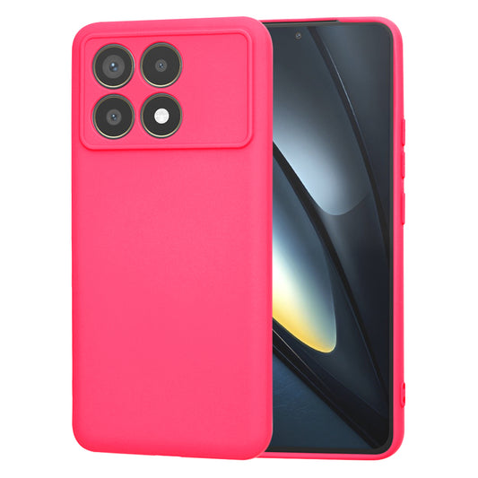 Калъф за Xiaomi Poco F6 Pro, Techsuit, SoftFlex, Тъмно розов