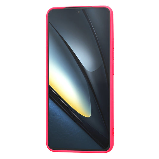 Калъф за Xiaomi Poco F6 Pro, Techsuit, SoftFlex, Тъмно розов