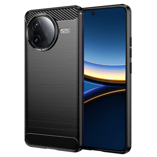 Калъф за Xiaomi Poco F7 Pro, Techsuit, Карбон, Черен