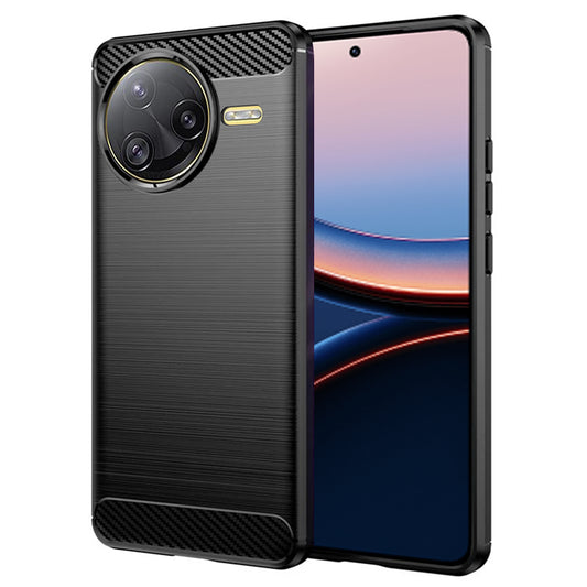 Калъф за Xiaomi Poco F7 Ultra, Techsuit, Карбон, Черен