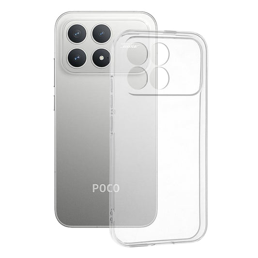 Калъф за Xiaomi Poco F8 Pro, Techsuit, Clear, Прозрачен