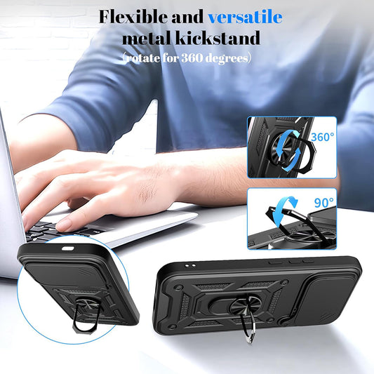 Калъф за Xiaomi Poco F8 Ultra, Techsuit, CamShield, Син