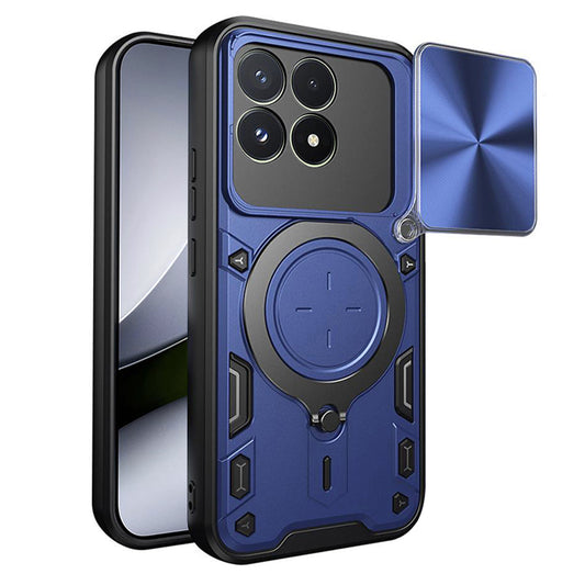 Калъф за Xiaomi Poco F9 Pro, Techsuit, CamGuard Pro, Син