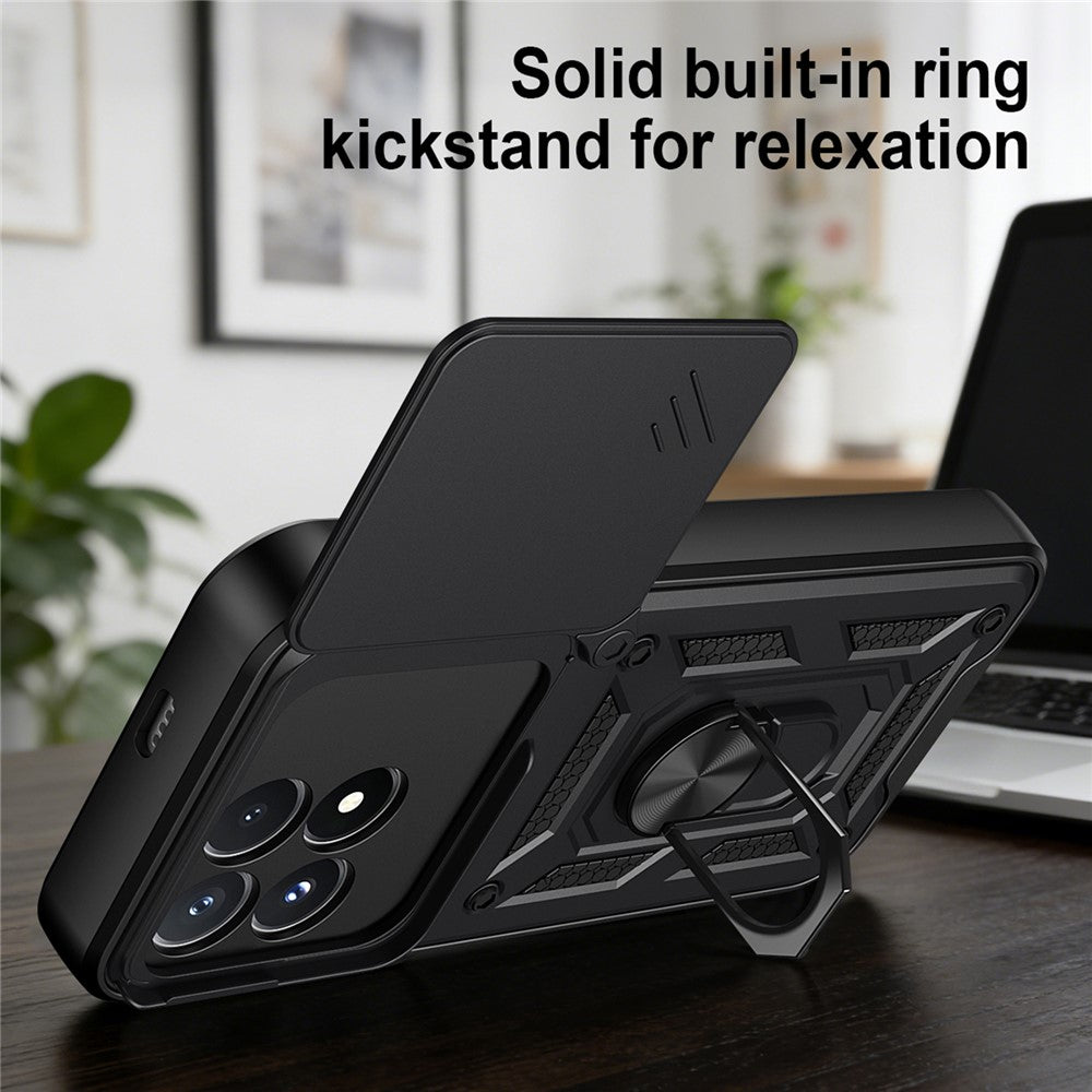 Калъф за Xiaomi Poco F9 Pro, Techsuit, CamShield, Черен