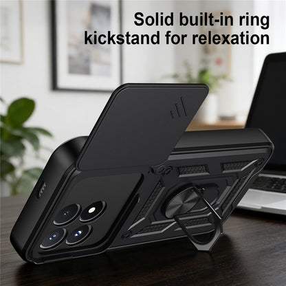 Калъф за Xiaomi Poco F9 Pro, Techsuit, CamShield, Черен