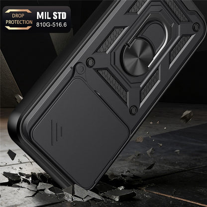Калъф за Xiaomi Poco F9 Pro, Techsuit, CamShield, Черен