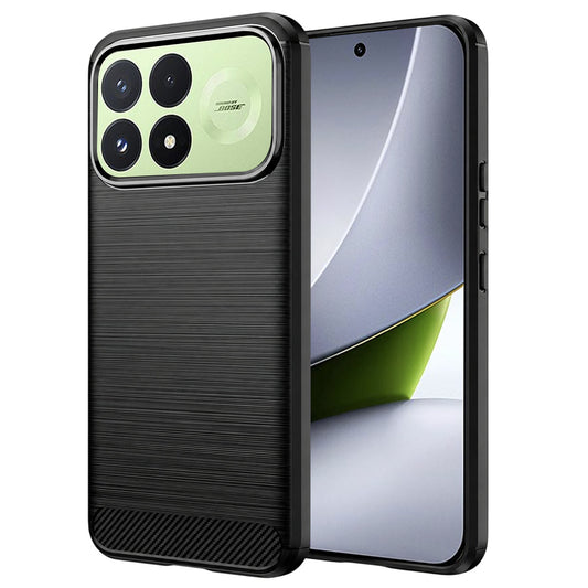Калъф за Xiaomi Poco F9 Pro, Techsuit, Карбон, Черен