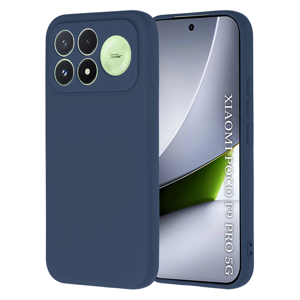 Калъф за Xiaomi Poco F9 Pro, Techsuit, SoftFlex, тъмносиньо