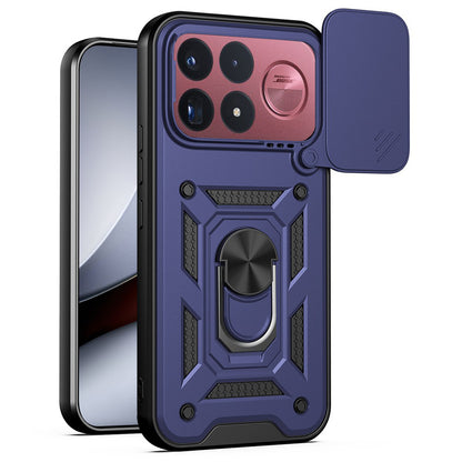 Калъф за Xiaomi Poco F9 Ultra, Techsuit, CamShield, син
