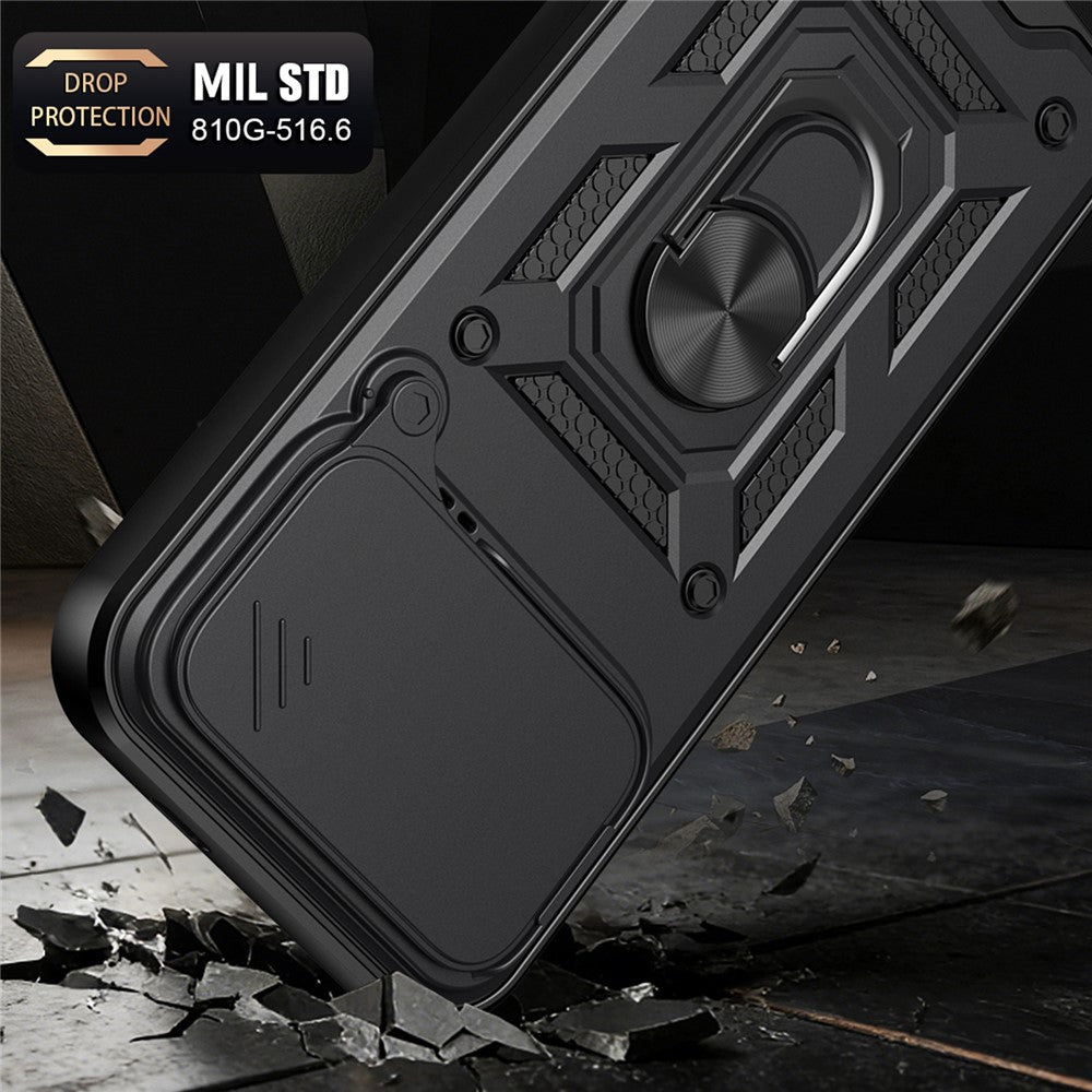 Калъф за Xiaomi Poco F9 Ultra, Techsuit, CamShield, черен