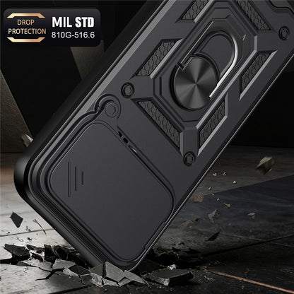Калъф за Xiaomi Poco F9 Ultra, Techsuit, CamShield, черен