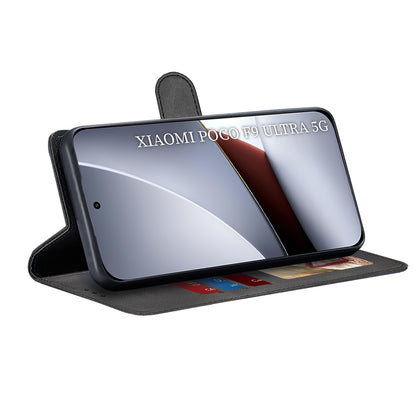 Калъф за Xiaomi Poco F9 Ultra, Techsuit, Diary Book, черен