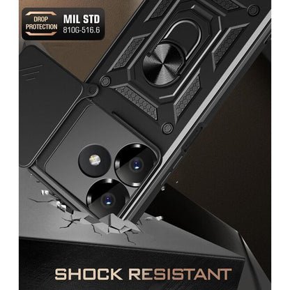 Калъф за Xiaomi Poco M6 4G / Redmi 13, Techsuit, CamShield, Син