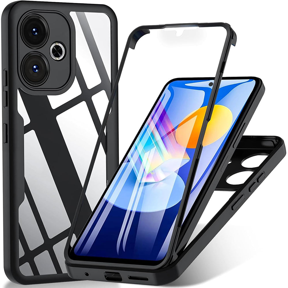 Case for Xiaomi Poco M6 4G / Redmi 13, Techsuit, ColorVerse 360, Black