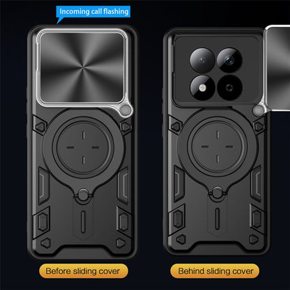 Калъф за Xiaomi Poco M8 Pro / Redmi Note 15 Pro+ 5G, Techsuit, CamGuard Pro, Черен