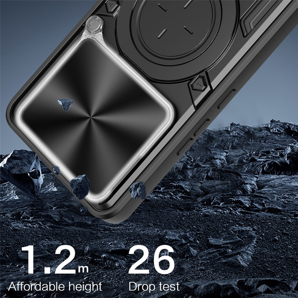 Калъф за Xiaomi Poco M8 Pro / Redmi Note 15 Pro+ 5G, Techsuit, CamGuard Pro, Черен