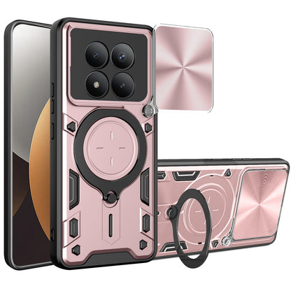 Калъф за Xiaomi Poco M8 Pro / Redmi Note 15 Pro+ 5G, Techsuit, CamGuard Pro, Розово Злато