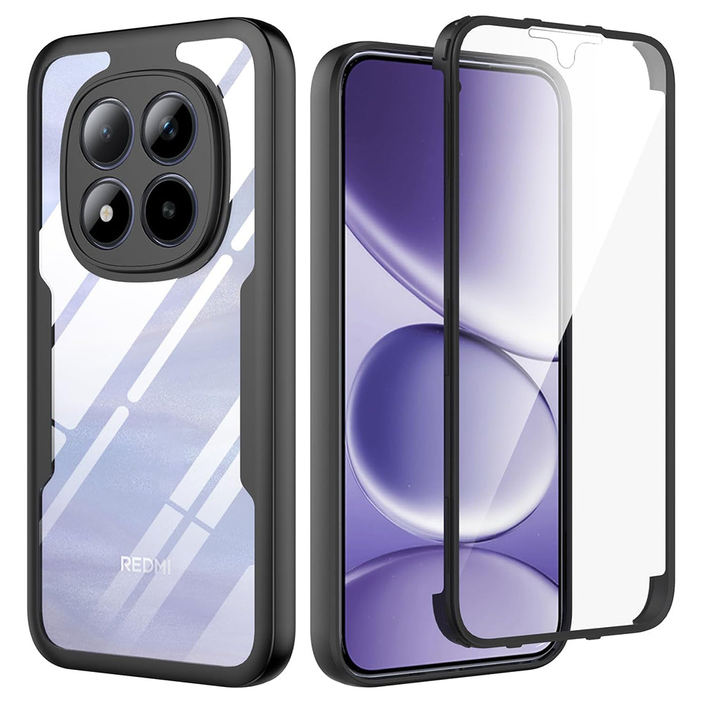 Калъф за Xiaomi Poco M8 Pro / Redmi Note 15 Pro+ 5G, Techsuit, ColorVerse 360, Черен