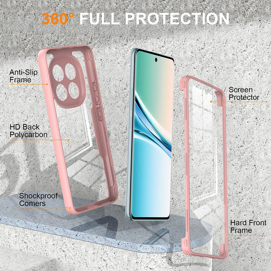 Калъф за Xiaomi Poco M8 / Redmi Note 15 5G, Techsuit, ColorVerse 360, Розов