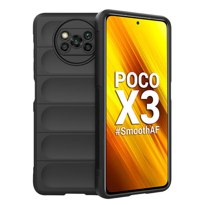 Калъф за Xiaomi Poco X3 Pro / X3 NFC / X3, Techsuit, Magic Shield, Черен