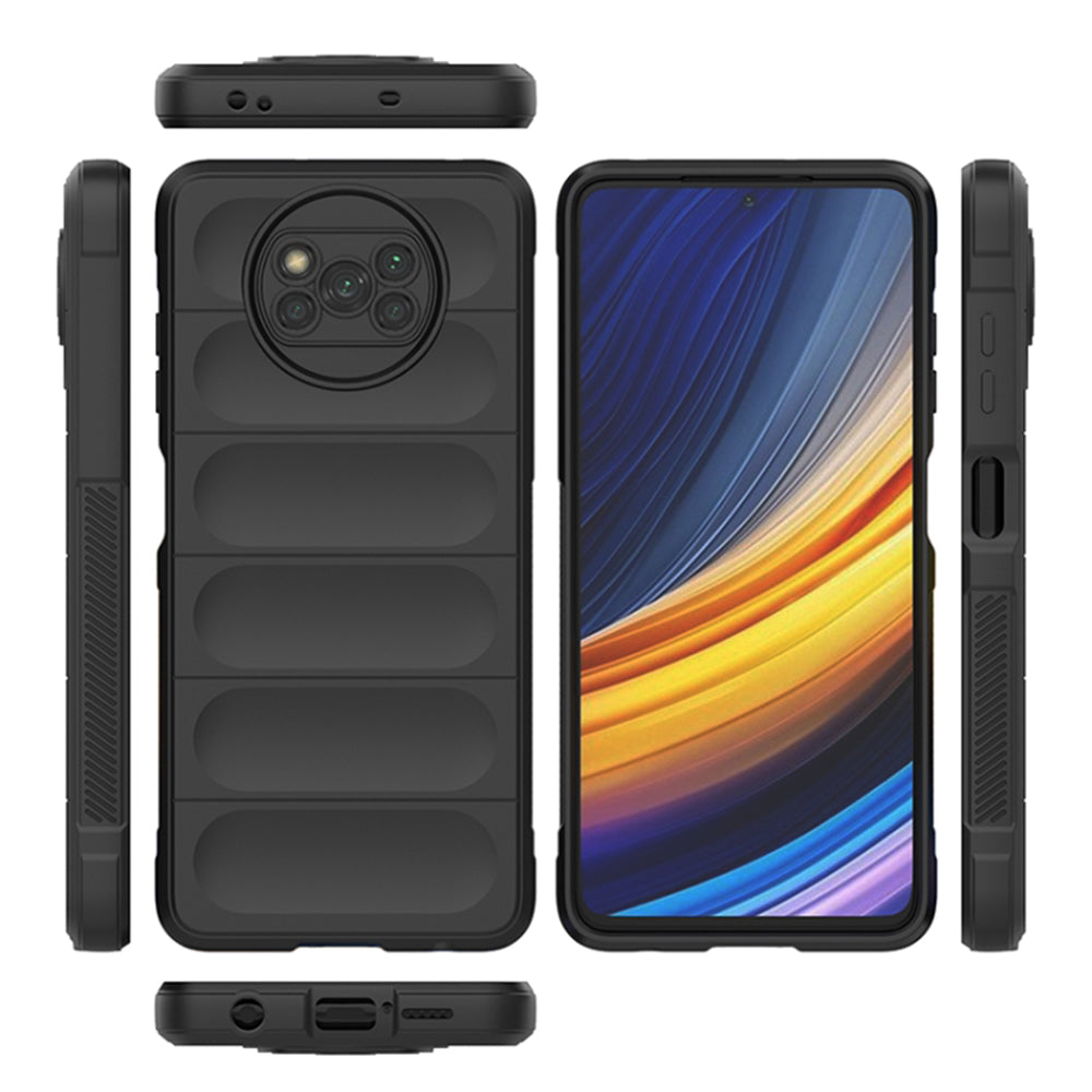 Калъф за Xiaomi Poco X3 Pro / X3 NFC / X3, Techsuit, Magic Shield, Черен