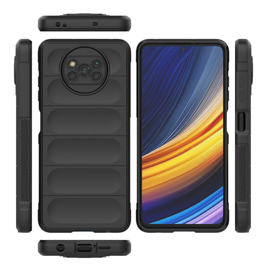 Калъф за Xiaomi Poco X3 Pro / X3 NFC / X3, Techsuit, Magic Shield, Черен