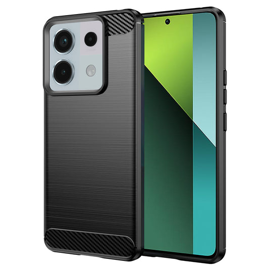 Калъф за Xiaomi Poco X6 / Note 13 Pro 5G, Techsuit, Карбон, Черен