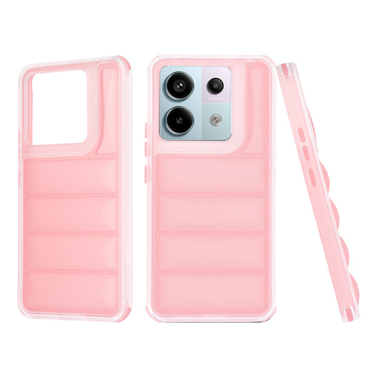Калъф за Xiaomi Poco X6 / Note 13 Pro 5G, Techsuit, Wave Shield, Розов