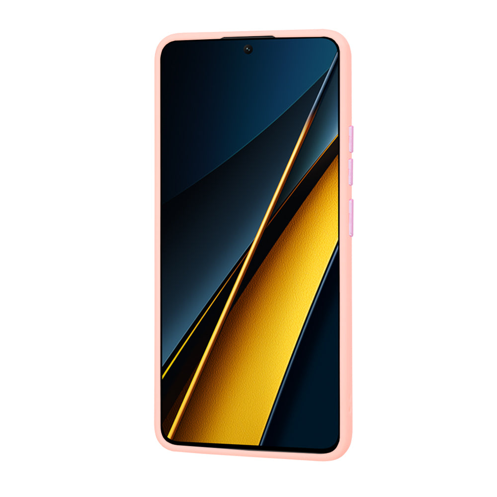 Case for Xiaomi Poco X6 Pro, Techsuit, HaloFrost, Pink