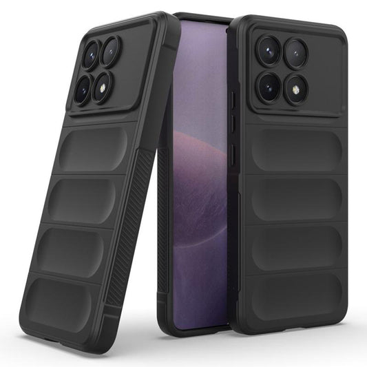 Калъф за Xiaomi Poco X6 Pro, Techsuit, Magic Shield, Черен