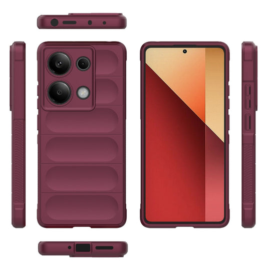 Калъф за Xiaomi Poco X6 / Redmi Note 13 Pro 5G, Techsuit, Magic Shield, Червен