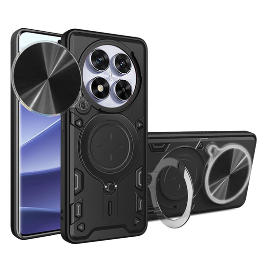 Калъф за Xiaomi Poco X7 / Note 14 Pro 5G, Techsuit, CamGuard Pro, Черен