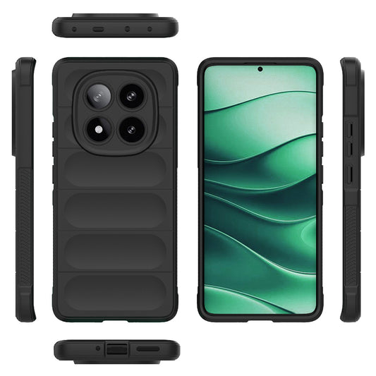 Калъф за Xiaomi Poco X7 / Note 14 Pro 5G, Techsuit, Magic Shield, Черен