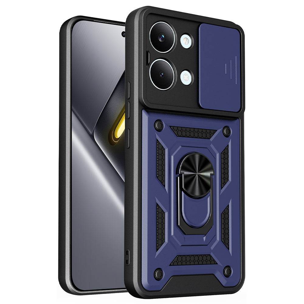 Калъф за Xiaomi Poco X8 Pro Max, Techsuit, CamShield, Син