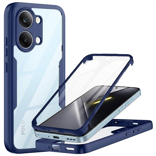 Калъф за Xiaomi Poco X8 Pro Max, Techsuit, ColorVerse 360, Син